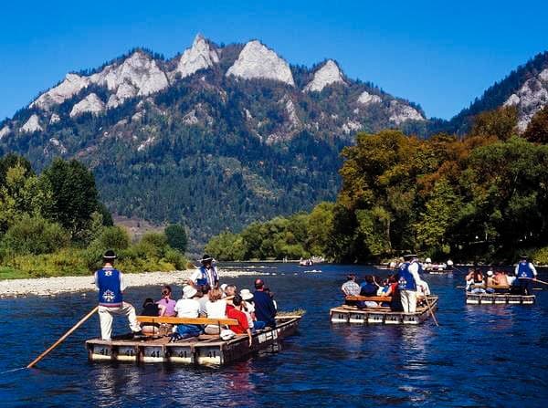 Dunajec-Flößerei